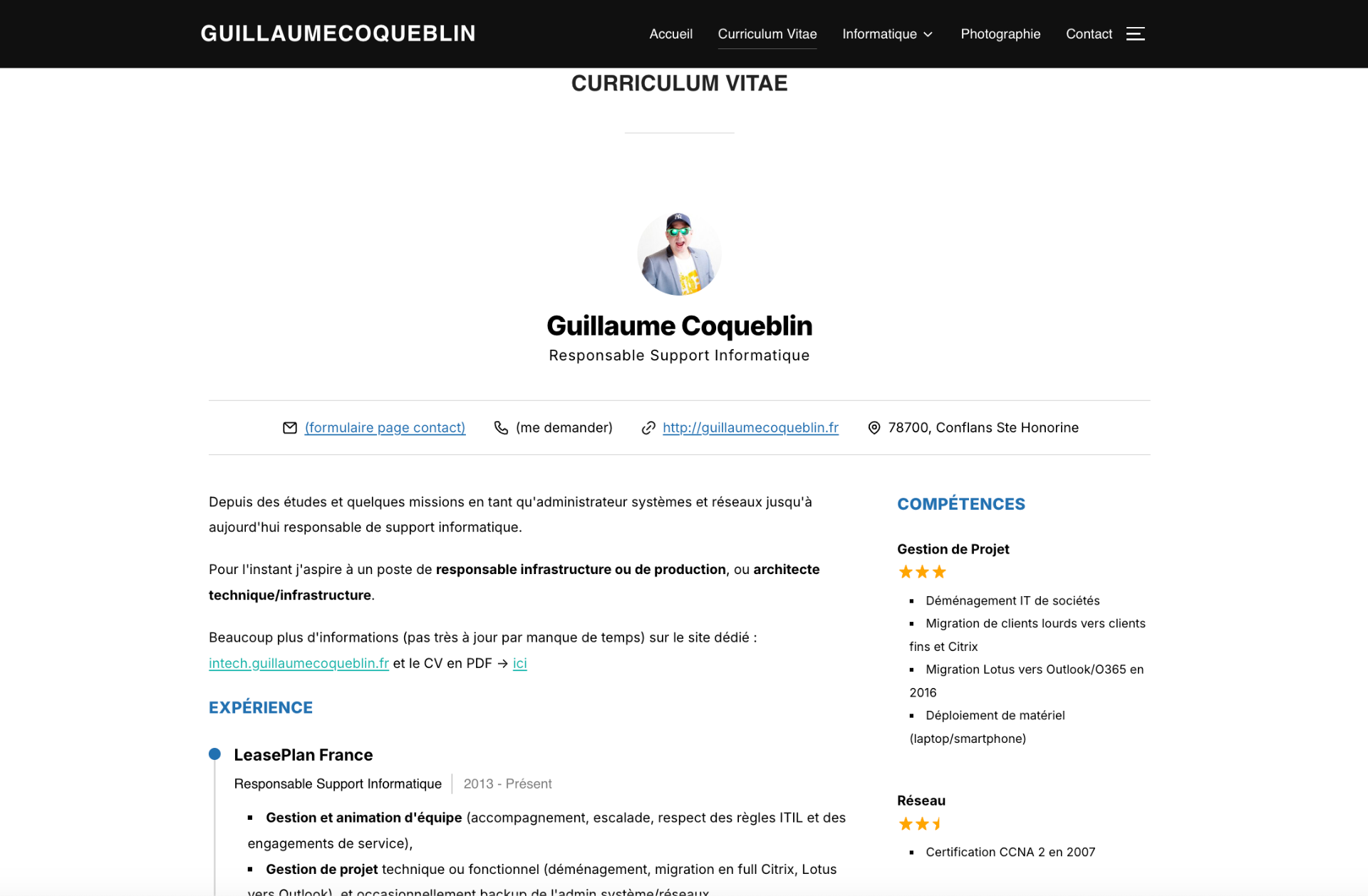 Portfolio CV